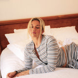 COTTON STRIPE TOP | SUNDAE