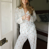LONG SLEEVE BUTTON UP TOP | BUNNY