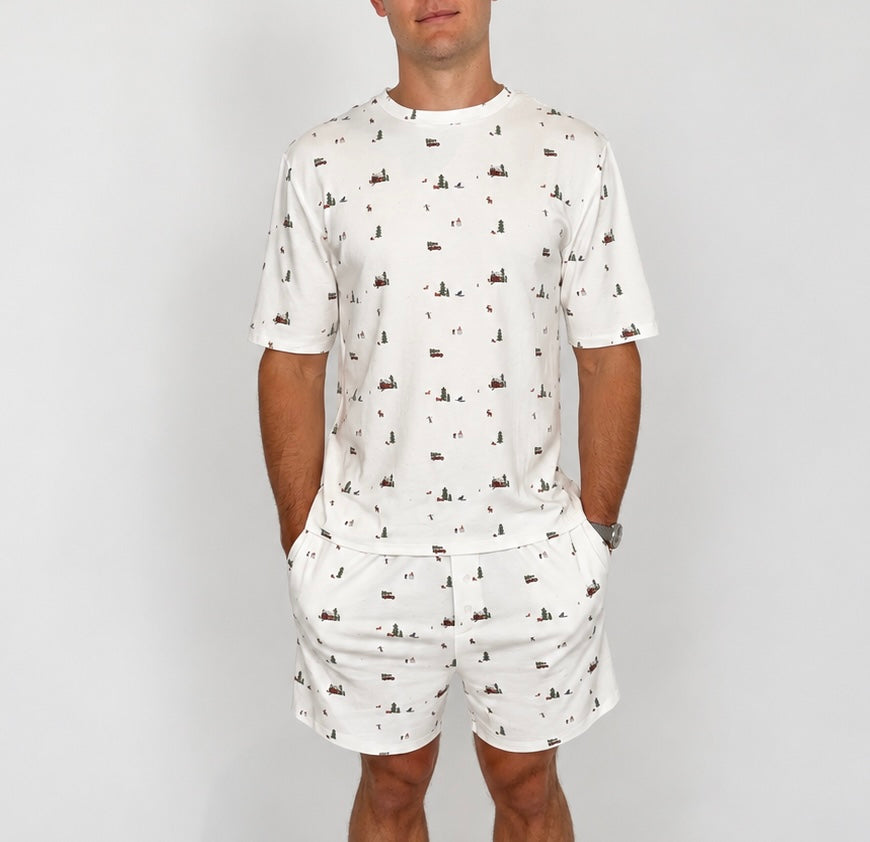 PRE ORDER | MENS SHORTS | CHRISTMAS VILLAGE