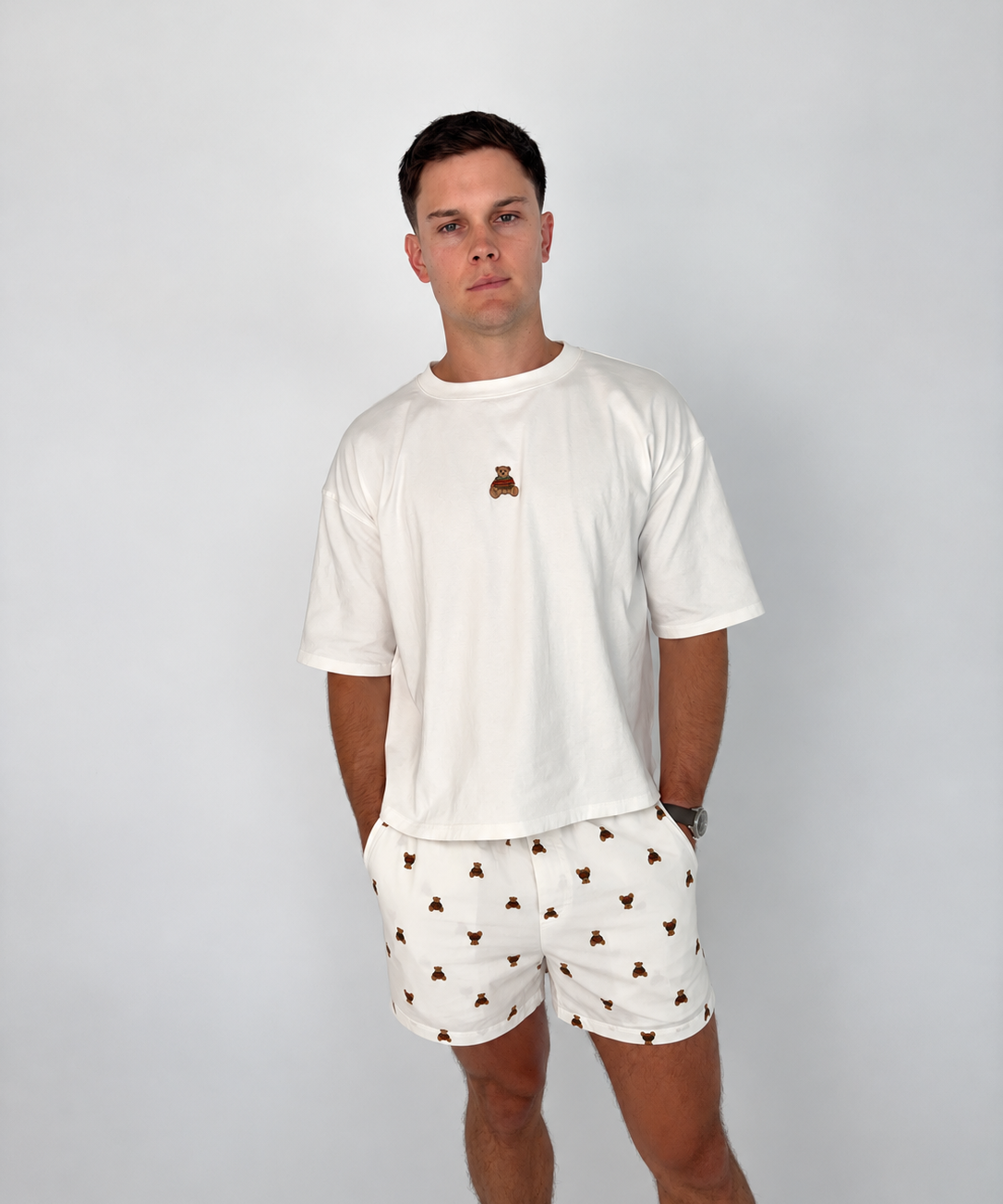 PRE ORDER | MENS SHORTS |CHRISTMAS TEDDY