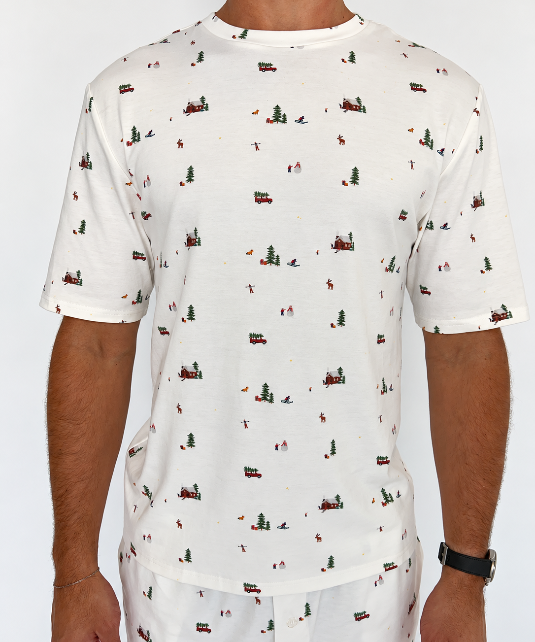 PRE ORDER| MENS TEE | CHRISTMAS VILLAGE