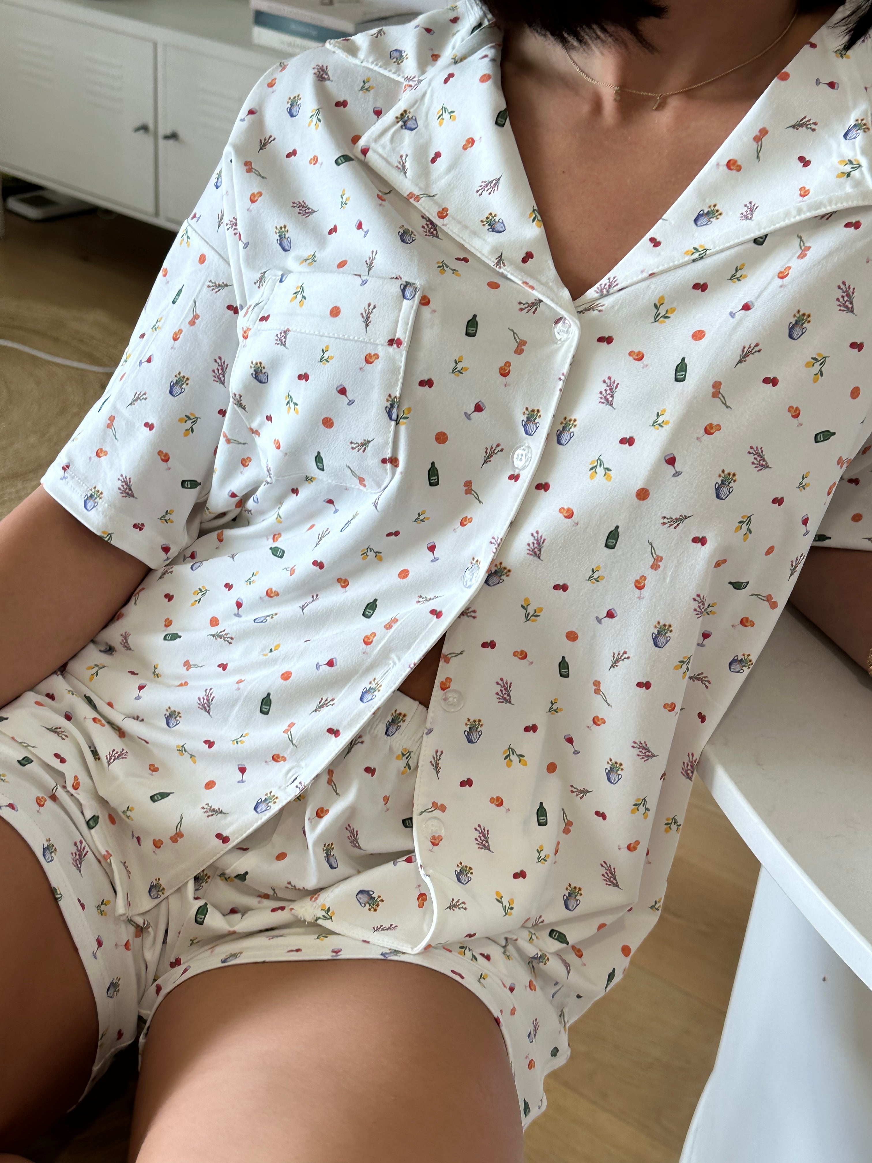 Brunch Button Up Top